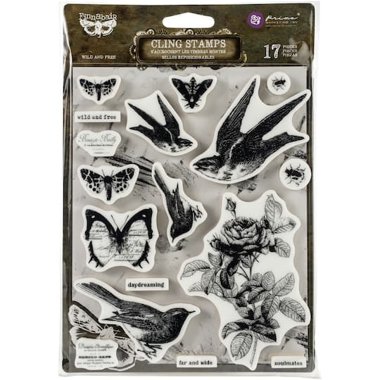 Finnabair Wild &#x26; Free Cling Stamps